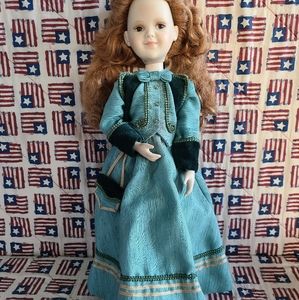 Heart Strings Porcelain Doll